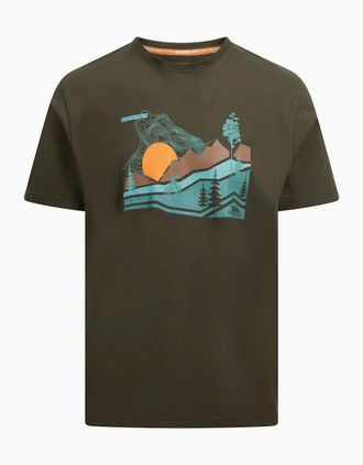 Trespass Mens Trespass Mens Murray Quick Dry T-Shirt - Tan - Size: 42