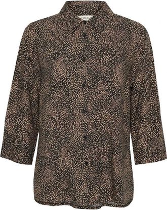 Cream Shirts - Dames - Overhemden - Bruin - 2XL - Overhemden