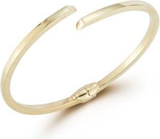 Chloe and Madison Bypass Cuff Bracelet in Gold at Nordstrom Rack
