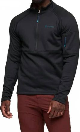 Cotopaxi Tempa Fleece Half-Zip Pullover In Black