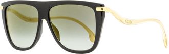Jimmy Choo London Browline Sunglasses - Black