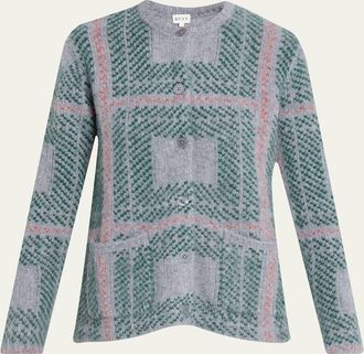Kule The Egon Tartan Cardigan
