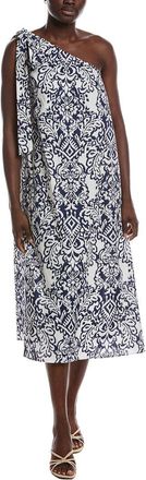 Renee C Renee C One-Shoulder Midi Dress