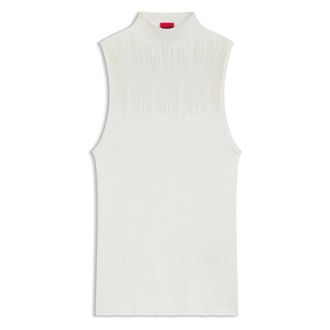 HUGO BOSS Sleeveless Tops - - Tops - Donna - Bianco - XL