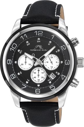 Porsamo Bleu Arthur Mens Chronograph Black Watch