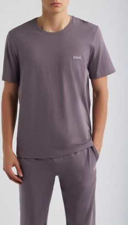 BOSS Mix Match Stretch Cotton Pajama T-Shirt in Medium Purple at Nordstrom, Size Xx-Large