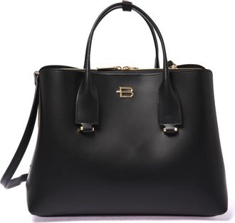 Baldinini Leren Handtas - Dames - Handtassen - Zwart - ONE Size - Leer - Tassen