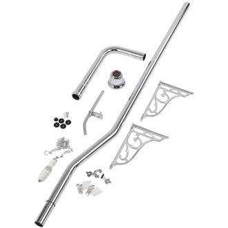 Milano Tubo per Cassetta Esterna ad Alta Posizione a Parete