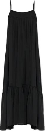 Rotate A-lijn Maxi Jurk - Dames - Maxi kleedjes - Zwart - S - Polyester - Kleedjes