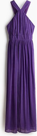 H&M Draped Dress in Purple at Nordstrom, Size Xx-Large