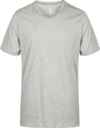 Nike Solid Color Pullover Crew Neck T-Shirt Grey 743036-082