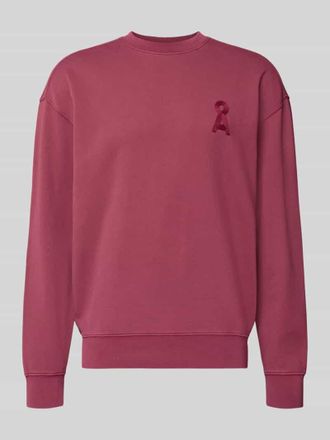 Armedangels Relaxed Fit Sweatshirt aus reiner Baumwolle Modell ICONIC &Aring; GMT in Bordeaux, Gr&ouml;&szlig;e XXL