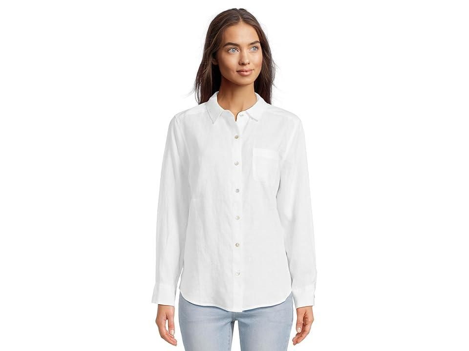 トミー バハマ  Bahama Palm View Pop-Over Top レディース シャツ トップス White Women's Tommy Bahama Palm View Pop-Over Top | Zappos.com