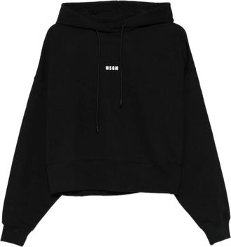 Msgm Mujer, Sudaderas, Negro, Talla: L