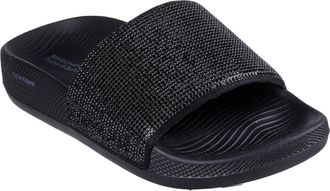 Skechers Womens On-The-Go Hyper Slide - Radiant Slide Sandals, black, 5 UK