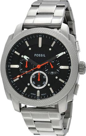Fossil Machine Chronograph Quartz Black Dial Mens Watch FS6095