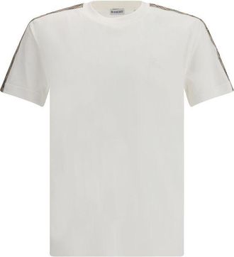 Burberry Witte Katoenen T-Shirt