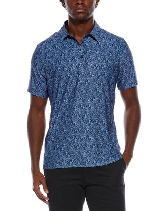 Ben Sherman Bamboo Geo Tech Jersey Sports Fit Polo Shirt