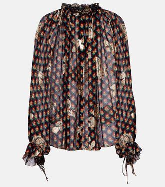 Etro Silk-blend top