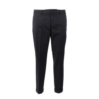 Dondup Slim-fit Trousers, male, Blue, Size: W31 Pantalone Joe