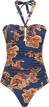 Zimmermann Blue Floral Swimwear