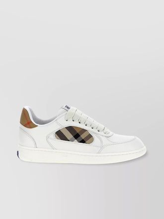 Burberry sneakers street style padded collar