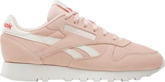 Reebok Women Classic Leather Sneaker, Possibly Pink F23-R/Possibly Pink F23-R/Chalk, 4.5