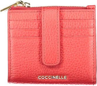 Coccinelle Red Leather Womens Wallet