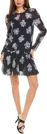 Jason Wu Ruffle Detail Silk Mini Dress