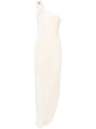 Rick Owens velour maxi dress - Neutrals