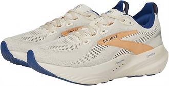 Brooks Mens Glycerin 22 Shoes In Moonbeam/ Blue/ Taffy
