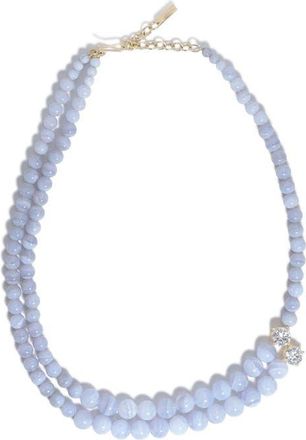 Completedworks Light of the Past Beaded Necklace in Blue at Nordstrom