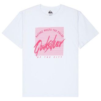 Quiksilver Retro Mood S/S T-Shirt f&uuml;r Herren | wei&szlig;