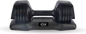 Ksix Mancuerna Ajustable - Ksix - 11 Kg - Acero Q235 - Dise&ntilde;o Compacto - Ergon&oacute;mico