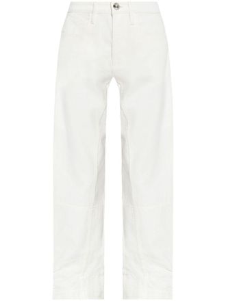 Jil Sander Womens Straight Trousers