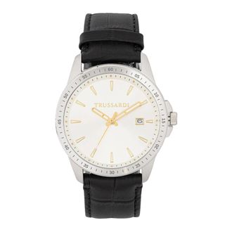 Trussardi Accessoires, Heren, Grijs, ONE Size, Watches