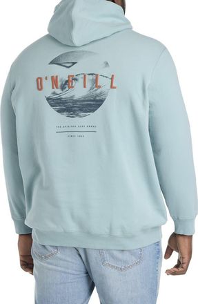 O'Neill Big & Tall Surf Sesh Classic Hoodie in Stone Blue at Nordstrom, Size 2X Big