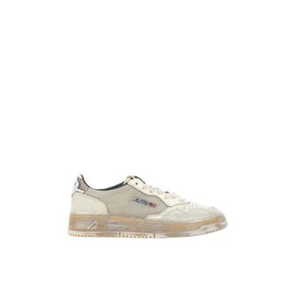 Autry Medalist Super Vintage - Dames - Sneakers - Grijs - 38 EU - Leer - Schoenen