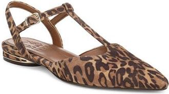 Naturalizer Harlie Flat in Dark Brown Cheetah Print at Nordstrom, Size 6.5