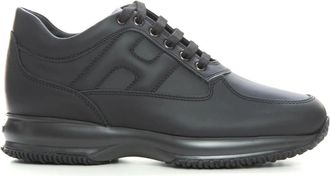 Hogan Interactive Sneakers - Heren - Sneakers - Zwart - 39 EU - Leer - Schoenen
