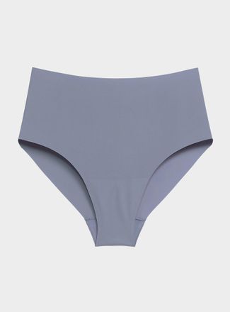 Miiyu Womens Laser-cut high-waist cheeky panty Recycled nylon