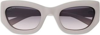 Gucci Occhiali da sole cat-eye - Grigio