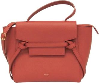 Celine Pre-owned Belt tas - Dames - Vintage Handtas - Rood - ONE Size - Leer - Vintage