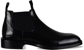 Burberry Chelsea Boot - Heren - Chelseaboots - Zwart - 40 EU - Leer - Schoenen