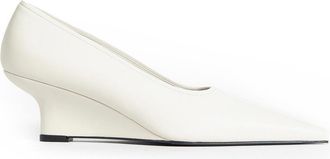 Toteme Sharp Nappa Wedge Pumps