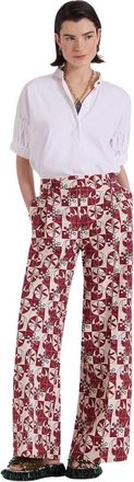 La DoubleJ Loose Pants - Dames - Wijde Broeken - Veelkleurig - M - Broeken
