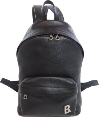 Balenciaga Black Leather Backpack (Pre-Owned)