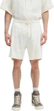 Wales Bonner Hombre, Pantalones cortos, Beige, Talla: L