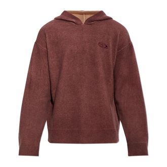 Diesel Sudadera K-Pickled de Lana - Sweatshirts & Hoodies - Hombre - Rojo - 2XL