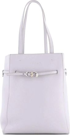 Givenchy Voyou North South Leather Small tote bag - Grijs